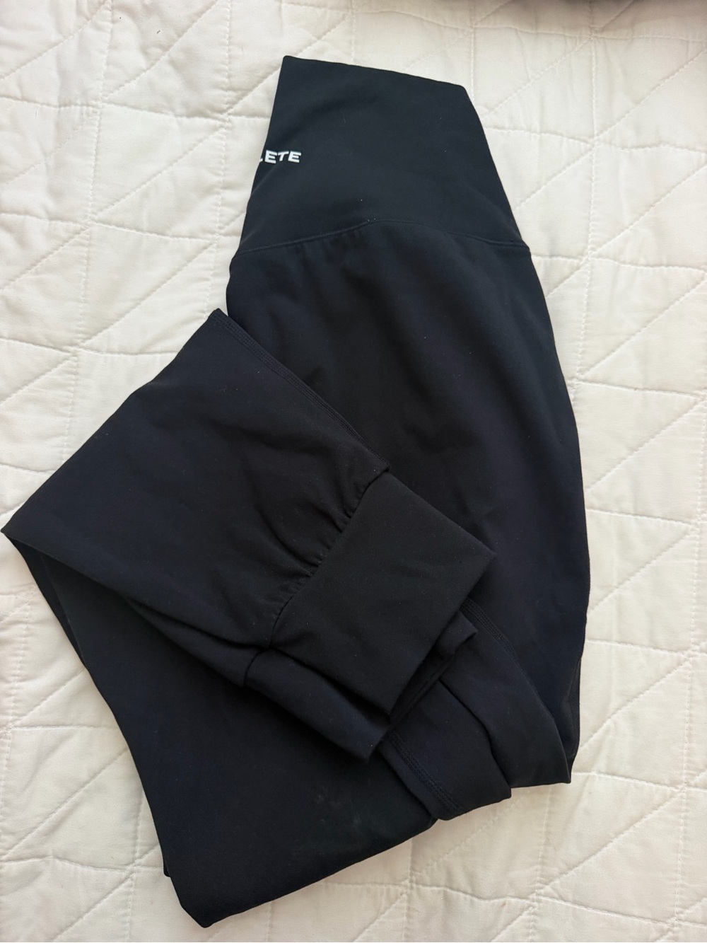 Alphalete Black Track Joggers SZ XS
